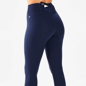 Fabletics Women's Navy High-Waisted Leggings Size S